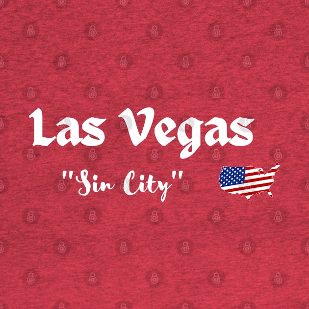 Las Vegas, ''Sin City'', American Flag, Gambling city, holiday city, vacay city by johnnie2749